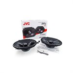 JVC 6"x8" DR Series 2-Way Coaxial 4-Ohm 300W Speakers (pair)