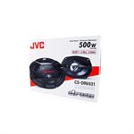 JVC 6"x9” DR Series 3-Way Coaxial 4-Ohm 500W Carbon Mica Cone Speakers (pair)