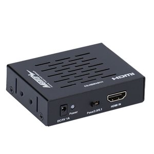 Ethereal HDMI AUDIO BEAKOUT WITH PASS THRU-SUPPORTS 2.0-HDCP 2.2