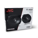 JVC 6"x8" J Series 2-Way Coaxial 4-Ohm 250W Speakers (pair)