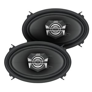 JVC 4"x6" drvn V Series 2-Way Coaxial 4-Ohm 150W Speakers (pair)