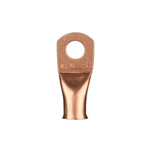 Install Bay 1 / 0 ga 1 / 2" Copper Uninsulated Ring Term (5 pk)
