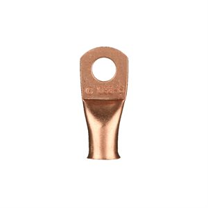 Install Bay 8 ga #10 Copper Ring Teminals (25 pk)