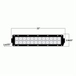 Daytona Lights 22" 120 Watt Dual Row Lightbar