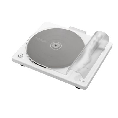 Denon Hi-Fi Belt Drive Turntable white