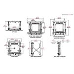 Peerless SmartMount Supreme Full Service Video Wall Mount - Bracket