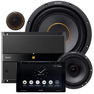 Sony Mobile ES Bundle: XAV9500ES, XS162ES, XSW104ES, XM1ES