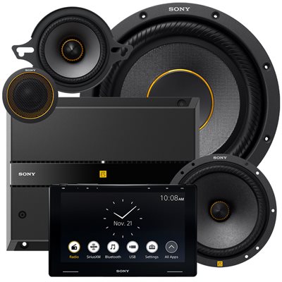 Sony Mobile ES Bundle: XAV9500ES, XS163ES, XSW104ES, XM1ES