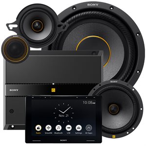 Sony Mobile ES Bundle: XAV9500ES, XS163ES, XSW104ES, XM1ES