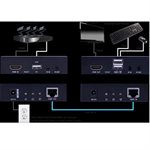 Vanco Evolution 4K HDBaseT 70M HDMI Extender w / KVM