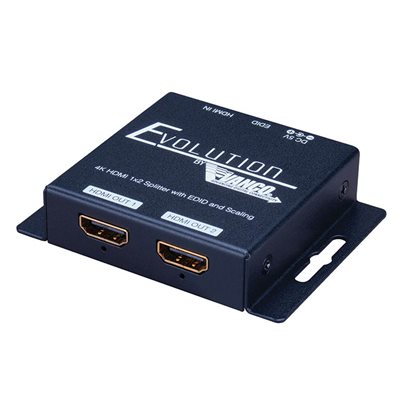 Vanco HDMI 1x2 4K Splitter 4K / 60Hz HDR HDCP2.2 w /  Scaling