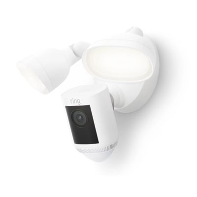 RING Floodlight Cam Wired Pro X (White)