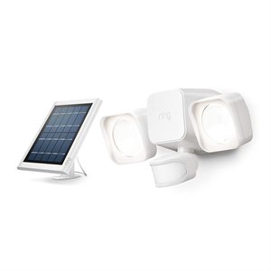 RING Smart Lighting Floodlight Solar - White