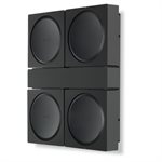 Flexson Wall Mount for 4 each Sonos Amps (black)