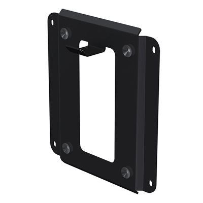 Flexson Wall Bracket for SUB Subwoofer (black, single)