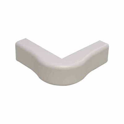 Quest 1" Outside Corner WireHider Accessory (white, pair)