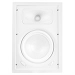 TruAudio Ghost 6.5" Poly in-wall Woofer Speaker (white, single)