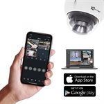 IC Realtime 5MP HD-AVS Indoor / Outdoor Mid Size Vandal Dome C