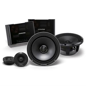 Alpine Status Series 6-1 / 2" 2-Way Slim-Fit Component Speaker System
