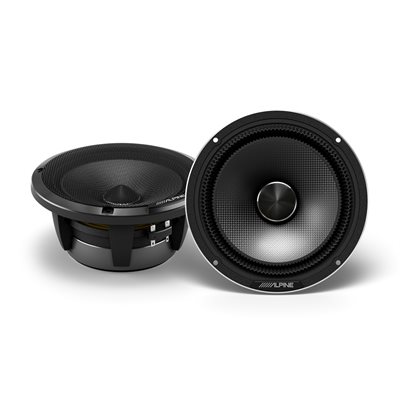 Alpine Status Series Hi-Res 6-1 / 2" 2-Way Component Speaker System