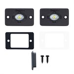 Heise 1.5" x 3" Flush-Mount Aux Accent Light Pod (white)