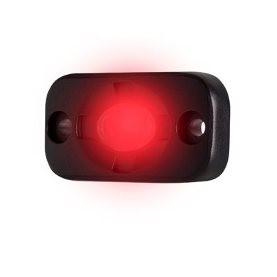 Heise 1.5" x 3" Auxillary Lighting Pod (red)