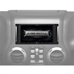 Alpine 7" Shallow Chassis Multimedia Receiver w / Powerstack for Jeep Wrangler 2007-Up