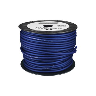 Install Bay 4 ga Power Cable 125' Spool (blue)