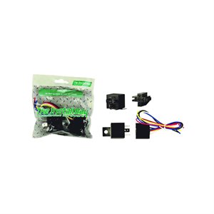 Install Bay 40 Amp Relay & Socket 12" Lead (retail pkg, sgl)