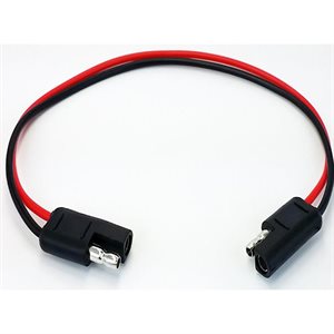 Install Bay 1' 12GA 2 PIN Red / Black Wire
