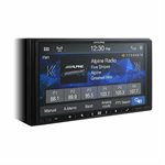 Alpine 7" Double-DIN Shallow Chassis Digital Media Receiver W /  Apple CarPlay & Android Auto