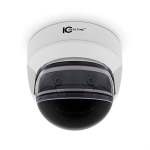 IC Realtime 4x 2MP (8MP Total) IP 180 Panoramic Dome 4x 2.8m