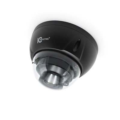 IC Realtime 4MP IP Indoor / Outdoor Mid Size Vandal Dome. Vari