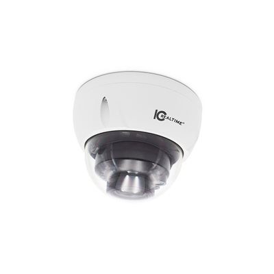 IC Realtime 4MP IP Indoor / Outdoor Mid Size Vandal Dome. Vari