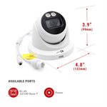 IC Realtime 4MP IP Indoor / Outdoor Small Size Eyeball Dome