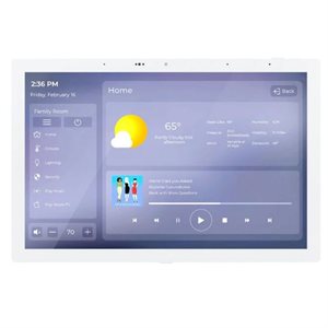 RTI 10" Intelligent Surface Touchpanel in White