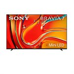 Sony 65” 4K BRAVIA 7 Mini LED QLED Google TV 120 Hz, HDR