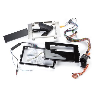 Idatalink Radio Replacement Dash Kit for VW. Includes Main Radio Bezel, Metal Brk, HU Adapter