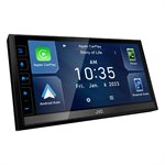 JVC 6.8” DDIN Wireless Carplay  HD w /  Bluetooth Capacitive Touch Short Body Digital Media Receiver