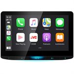 JVC 10.1” HD DDIN Digital Media Receiver w / Bluetooth Wireless AppleCarplay / Android Auto 4-Cam Input