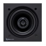 TruAudio 4" High Output Square 2 way In-Ceiling Frameless Speaker