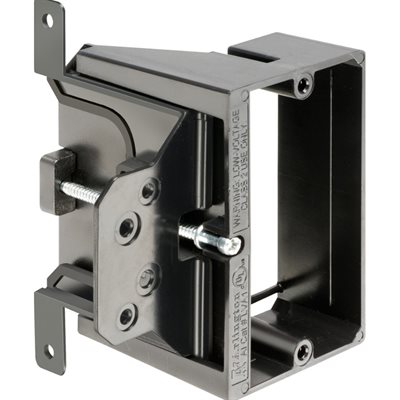 Arlington Single Gang Low Voltage Bracket