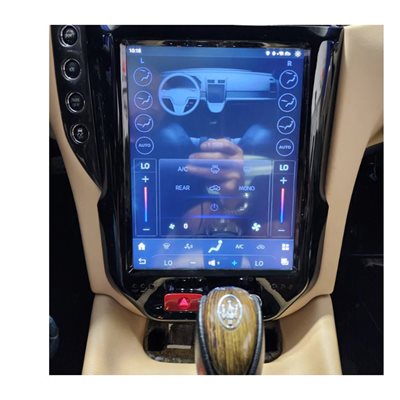 RDV 10.1" Radio replacement for Maserati GranTurismo (Gloss Black)