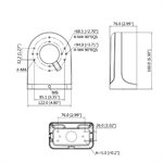 IC Realtime Indoor / Outdoor Mini Wall Mount Bracket