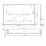 IC Realtime Rack Mount Tray for 1U Chassis