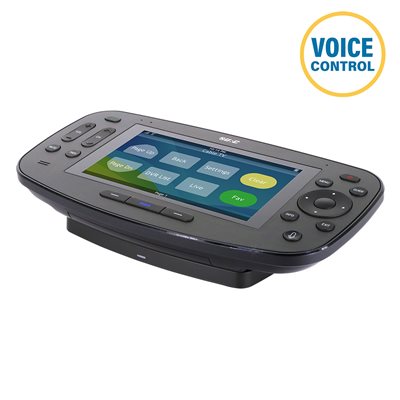 URC Touch Screen Controller with Hard Buttons and Voice Control