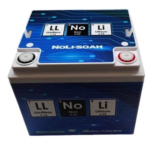 Limitless Lithium NoLi Sodium-ION 50AH, 10000-15000W, 8V-16V
