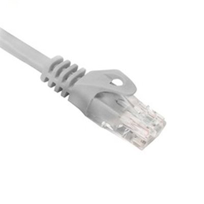 Quest 10' Cat 5e Snagless / Molded Patch Cord (grey)