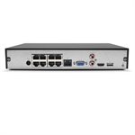 IC Realtime 8 Channel 1u NVR Integrated 8 Port POE Switch w / 