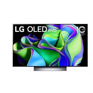 LG 48” 4K OLED C3 Evo Smart TV |120Hz, HDR